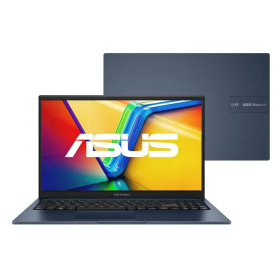 Notebook Asus Vivobook 15 X1504va Intel Core I5 1334u 8gb Ram 512gb Ssd  Windows 11 Home Intel Iris Xe Tela 15,6 Led Fhd Blue - Nj3957w